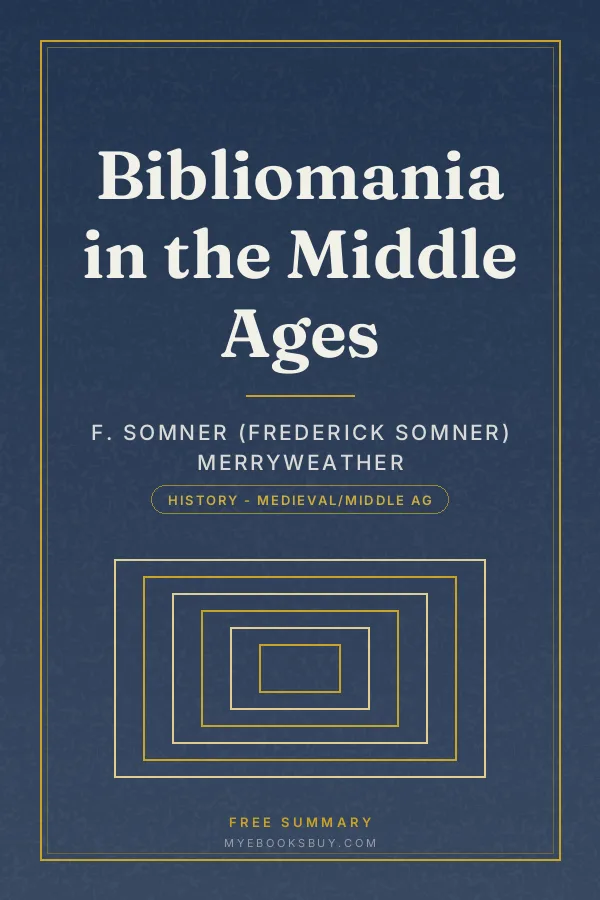 Cover of Bibliomania in the Middle Ages