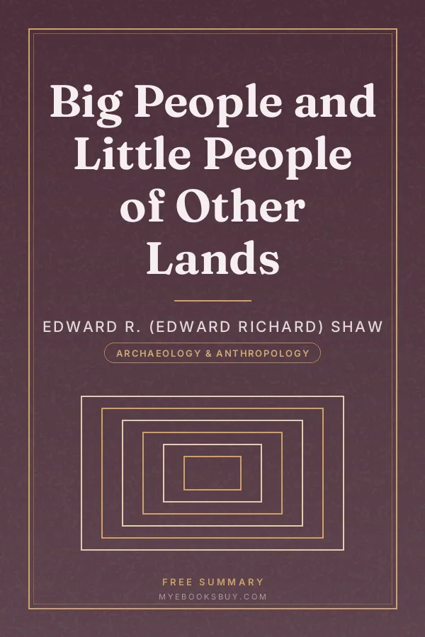 Cover of Big People and Little People of Other Lands