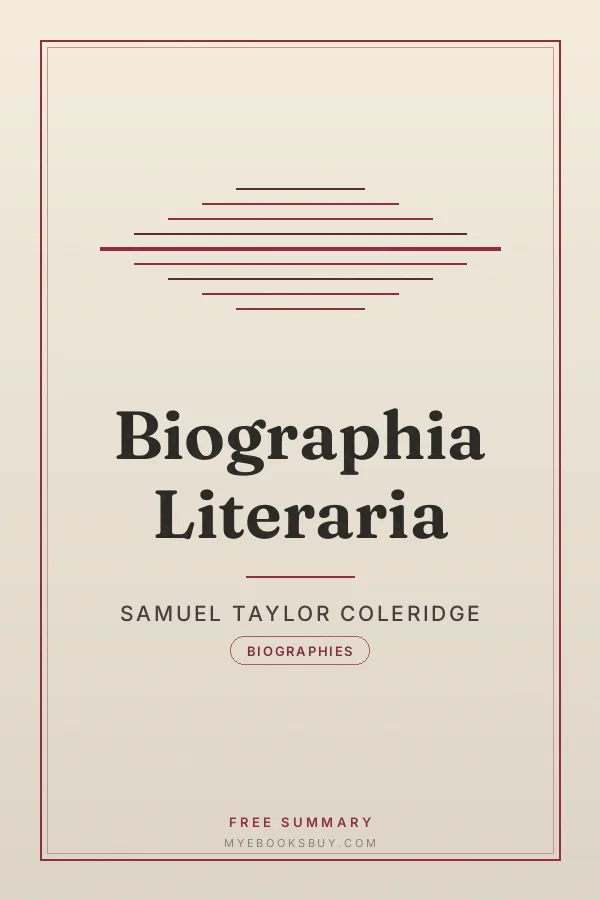 Cover of Biographia Literaria