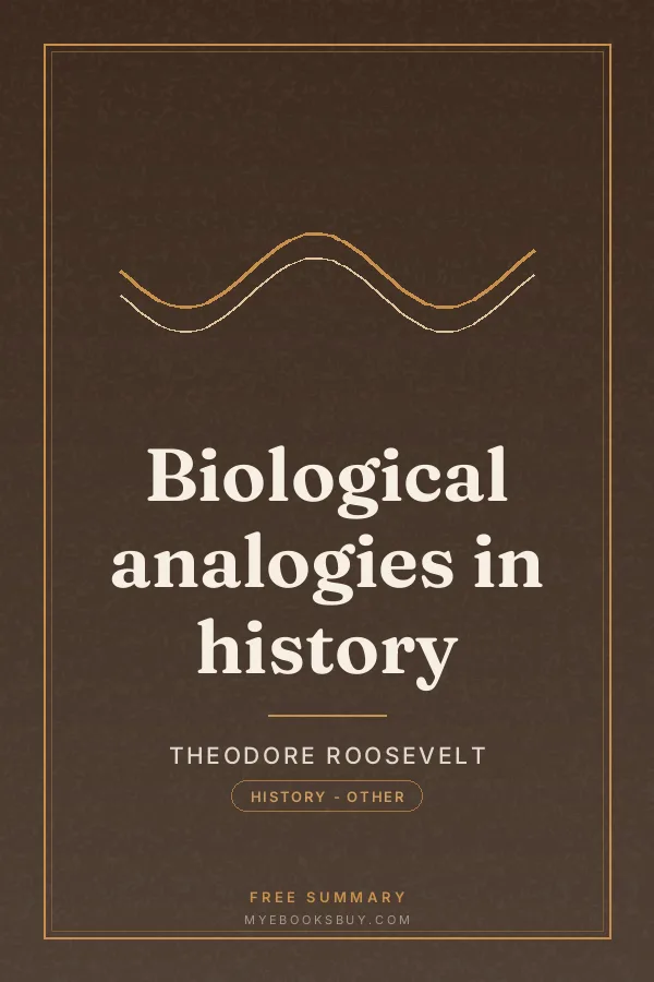 Cover of Biological analogies in history