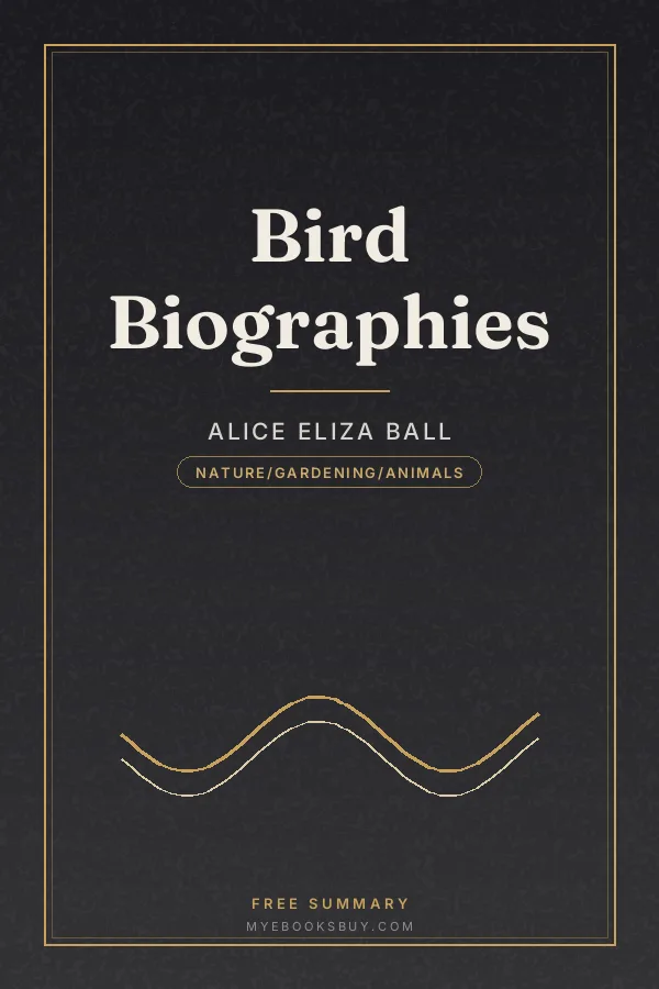 Cover of Bird Biographies