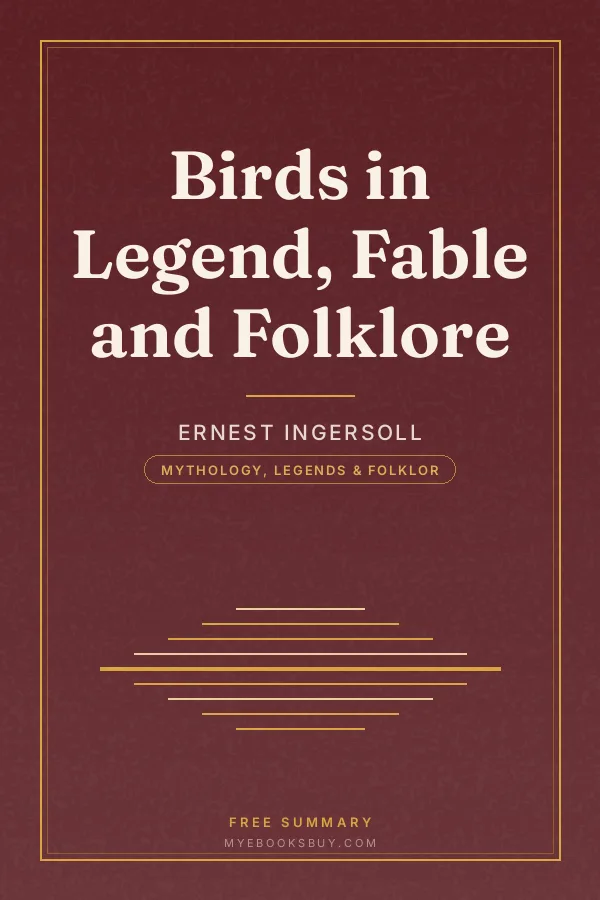 Cover of Birds in Legend, Fable and Folklore