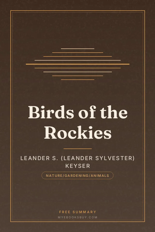 Cover of Birds of the Rockies