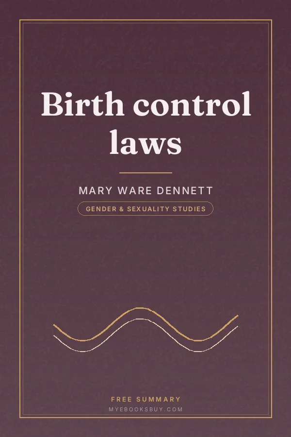 Cover of Birth control laws