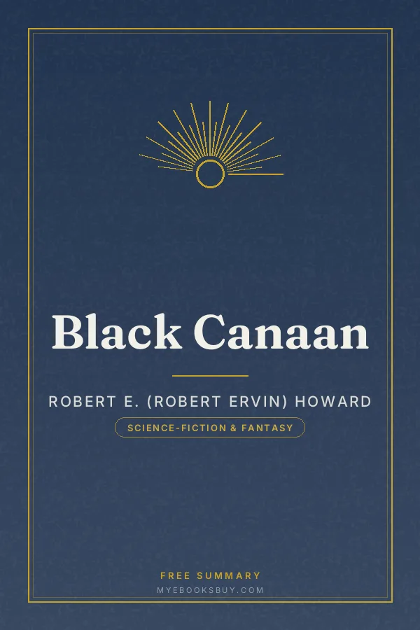 Cover of Black Canaan