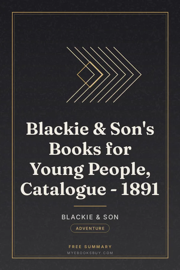 Cover of Blackie & Son's Books for Young People, Catalogue - 1891
