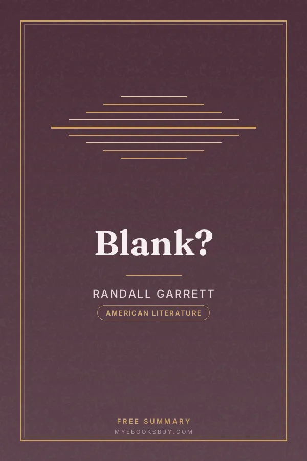 Cover of Blank?