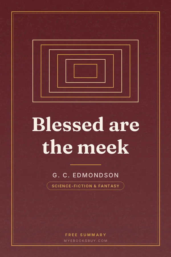 Cover of Blessed are the meek