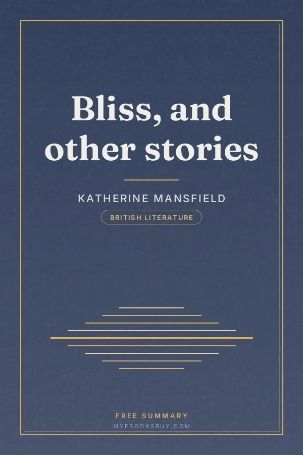 Cover of Bliss, and other stories
