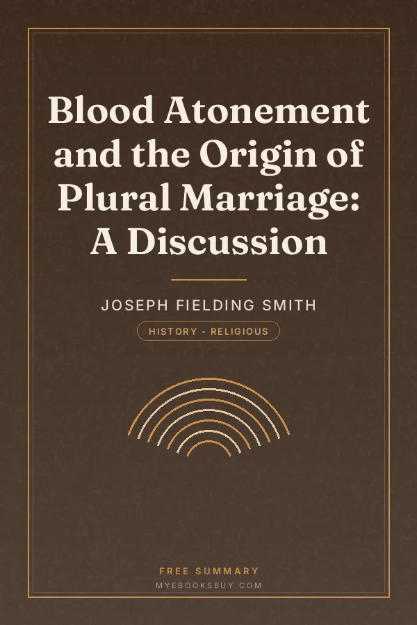 Cover of Blood Atonement and the Origin of Plural Marriage: A Discussion