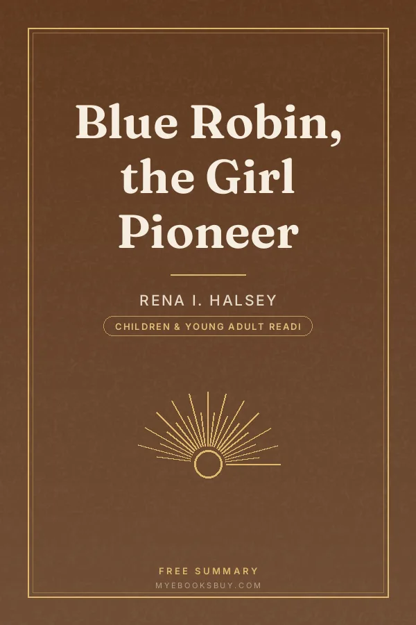 Cover of Blue Robin, the Girl Pioneer