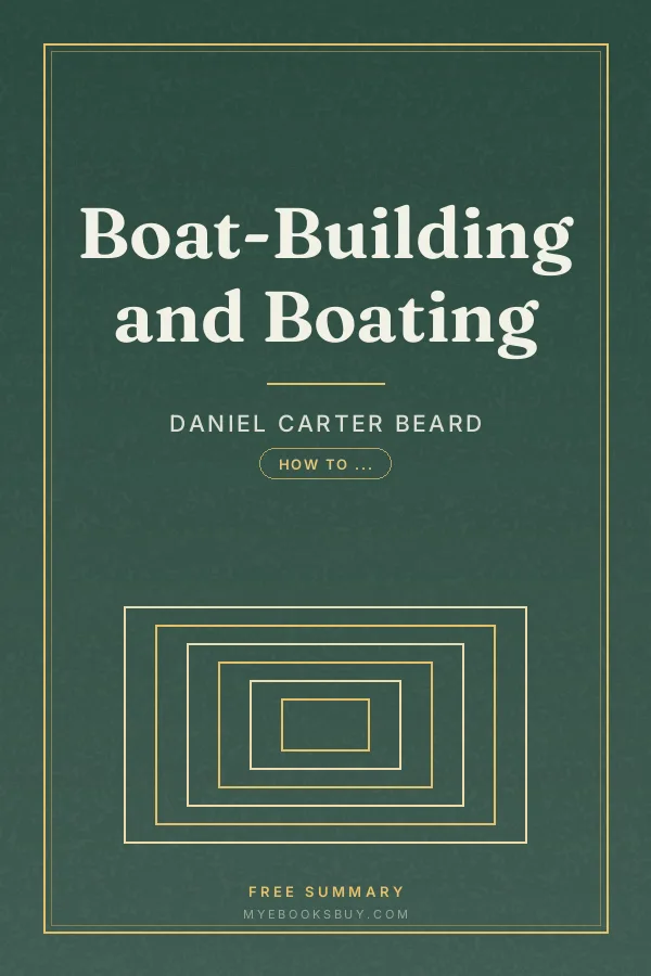 Cover of Boat-Building and Boating