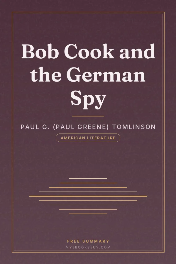 Cover of Bob Cook and the German Spy