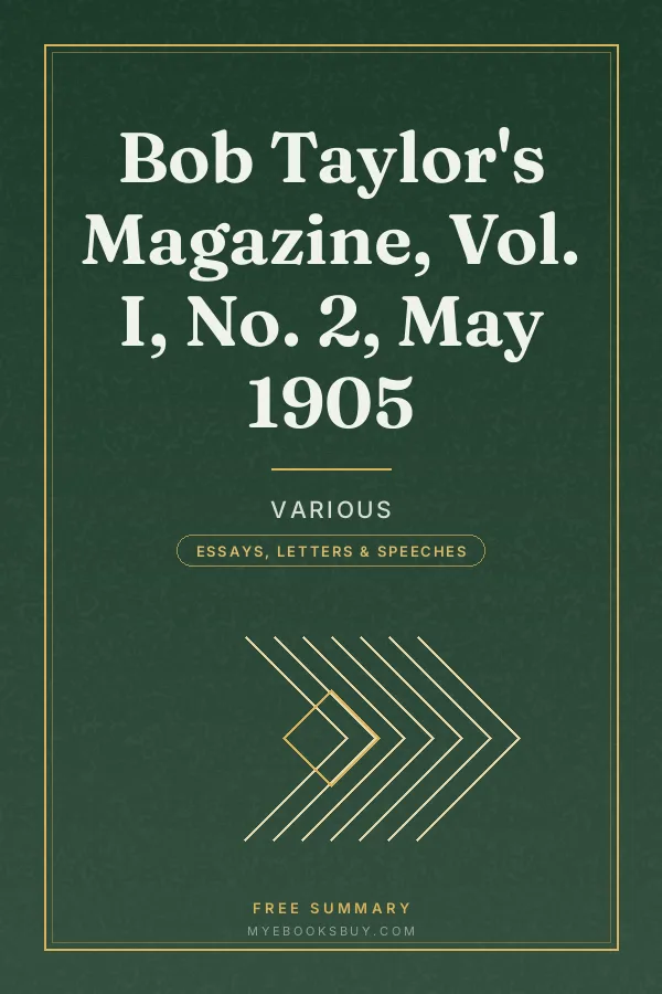 Cover of Bob Taylor's Magazine, Vol. I, No. 2, May 1905