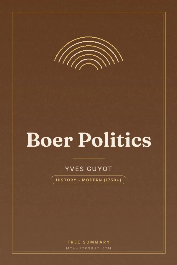 Cover of Boer Politics