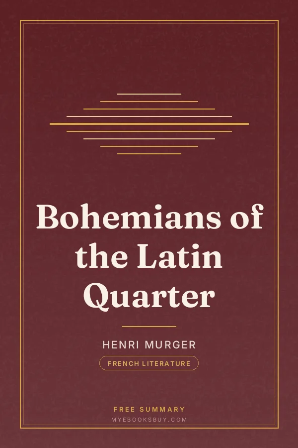 Cover of Bohemians of the Latin Quarter
