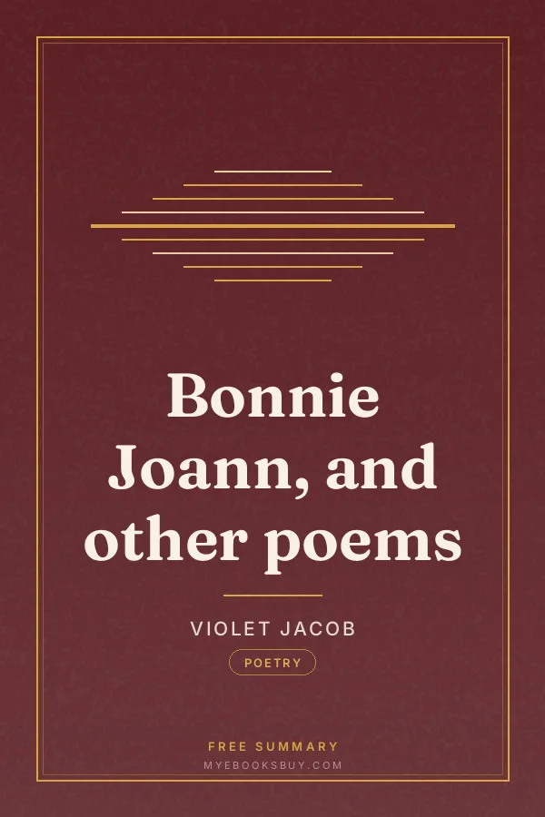 Cover of Bonnie Joann, and other poems