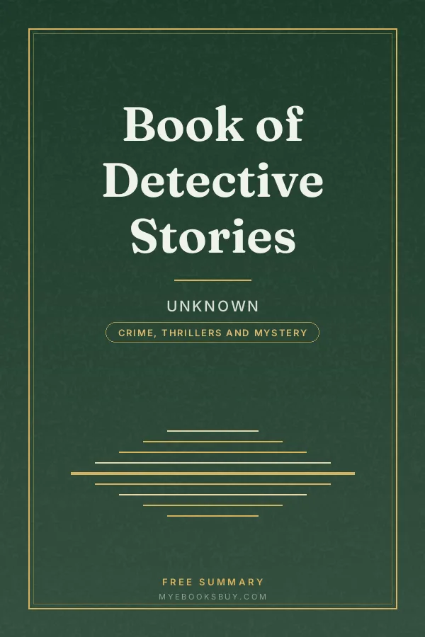 Cover of Book of Detective Stories