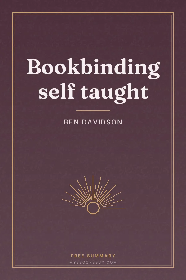 Cover of Bookbinding self taught