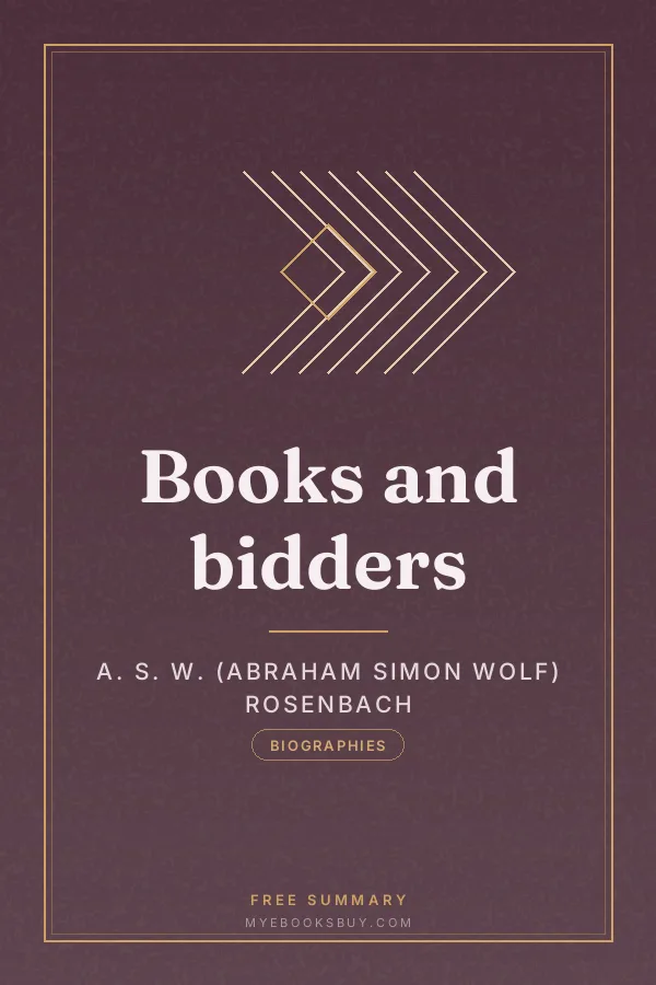 Cover of Books and bidders