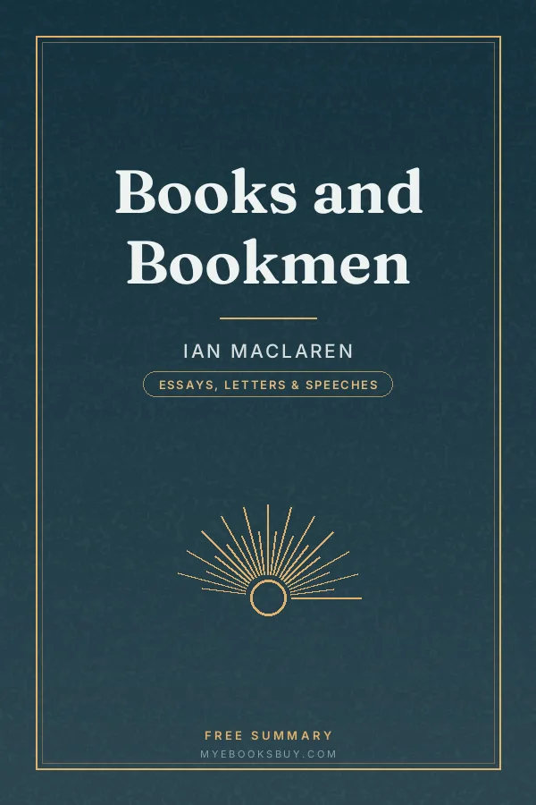 Cover of Books and Bookmen