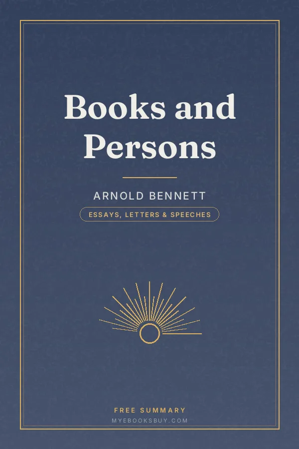 Cover of Books and Persons