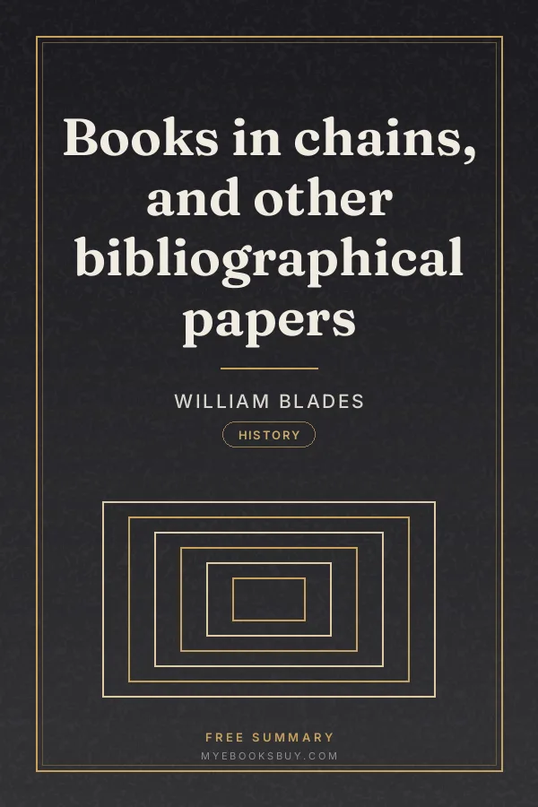Cover of Books in chains, and other bibliographical papers