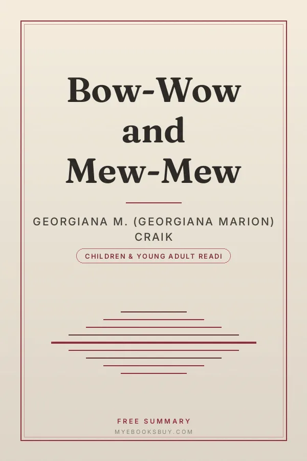 Cover of Bow-Wow and Mew-Mew