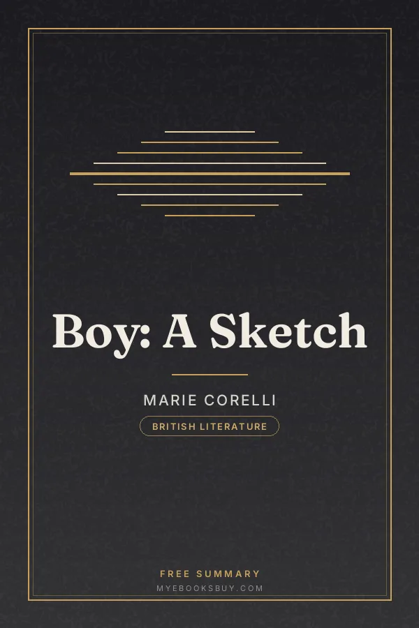 Cover of Boy: A Sketch