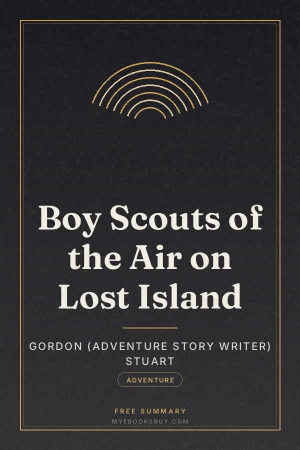 Cover of Boy Scouts of the Air on Lost Island