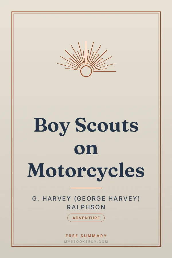 Cover of Boy Scouts on Motorcycles