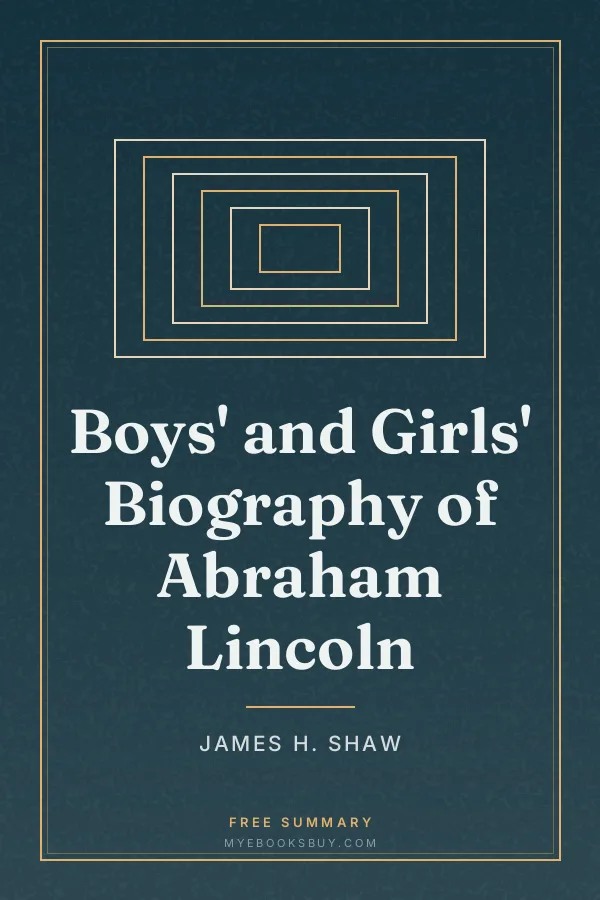 Cover of Boys' and Girls' Biography of Abraham Lincoln