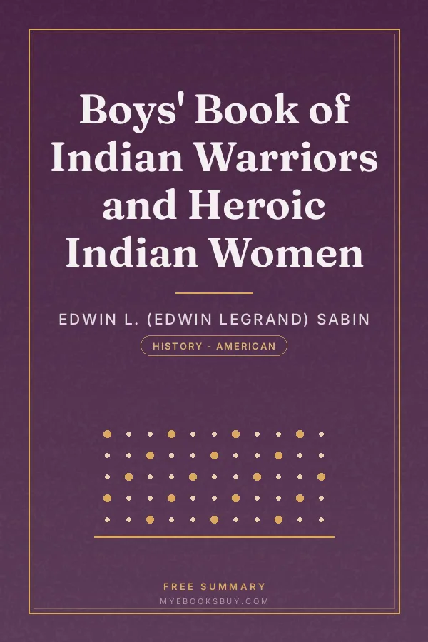 Cover of Boys' Book of Indian Warriors and Heroic Indian Women