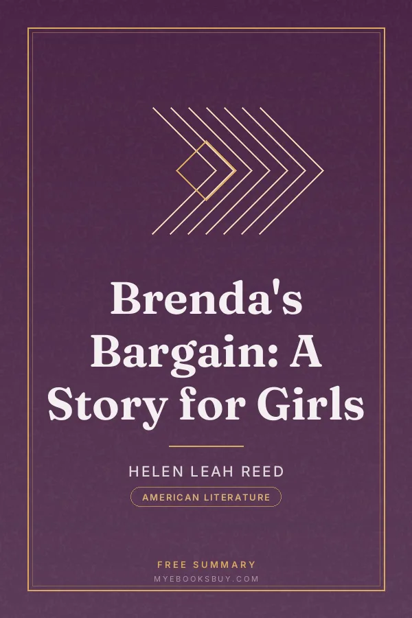 Cover of Brenda's Bargain: A Story for Girls