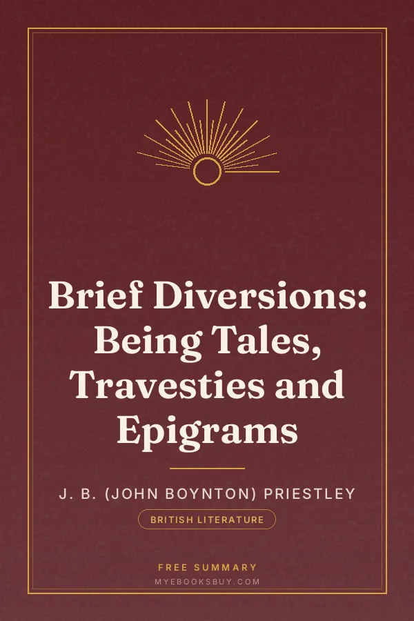 Cover of Brief Diversions: Being Tales, Travesties and Epigrams