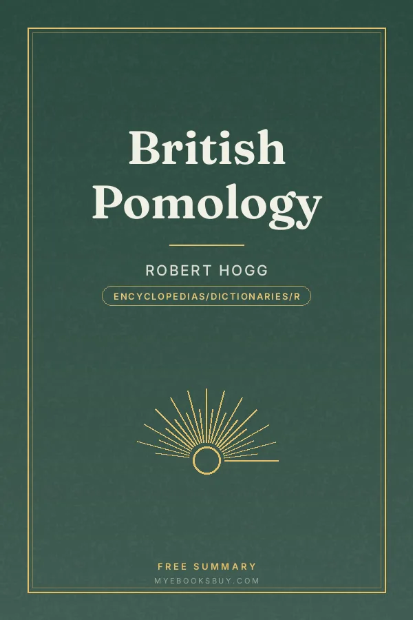 Cover of British Pomology