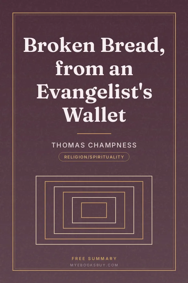 Cover of Broken Bread, from an Evangelist's Wallet