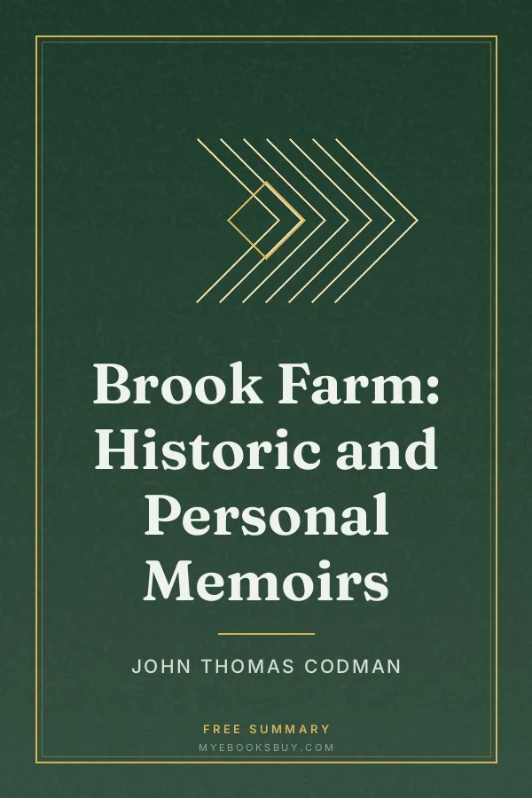 Cover of Brook Farm: Historic and Personal Memoirs