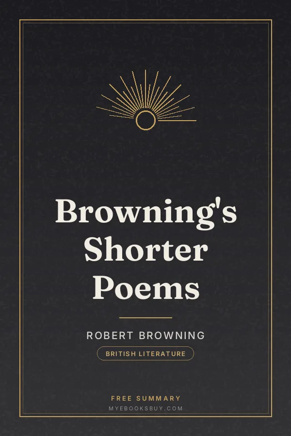 Cover of Browning's Shorter Poems