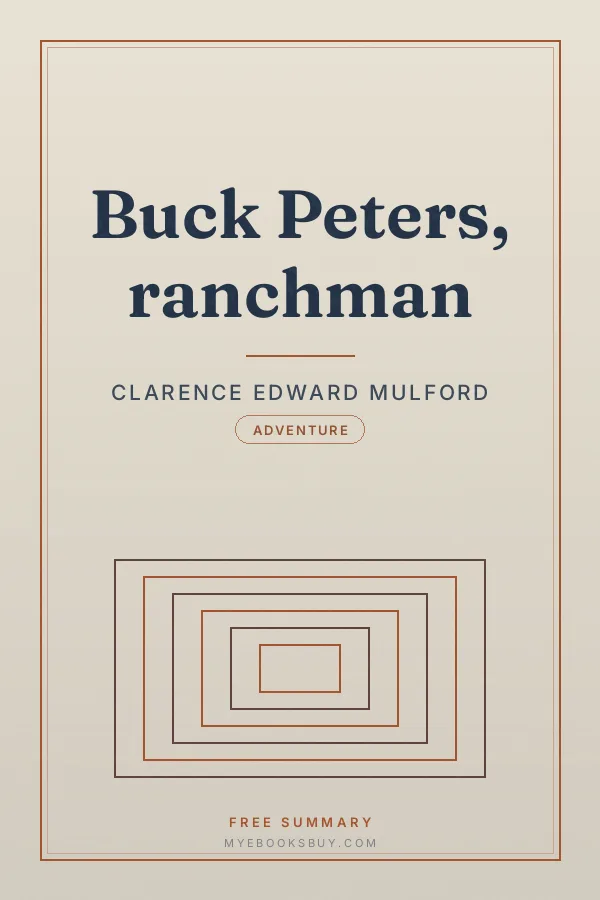 Cover of Buck Peters, ranchman