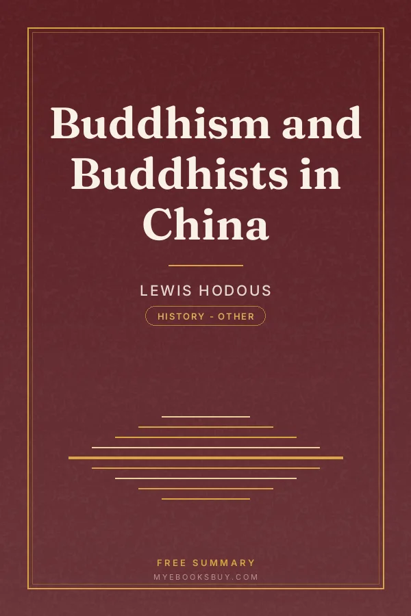 Cover of Buddhism and Buddhists in China