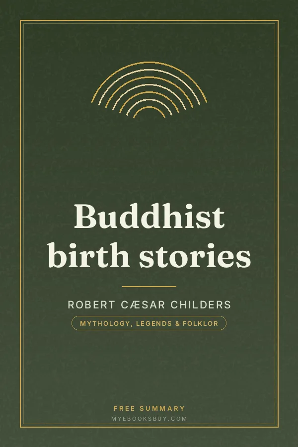 Cover of Buddhist birth stories