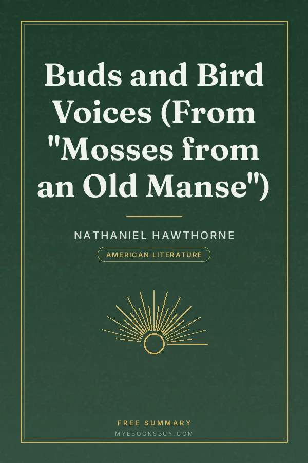 Cover of Buds and Bird Voices (From "Mosses from an Old Manse")