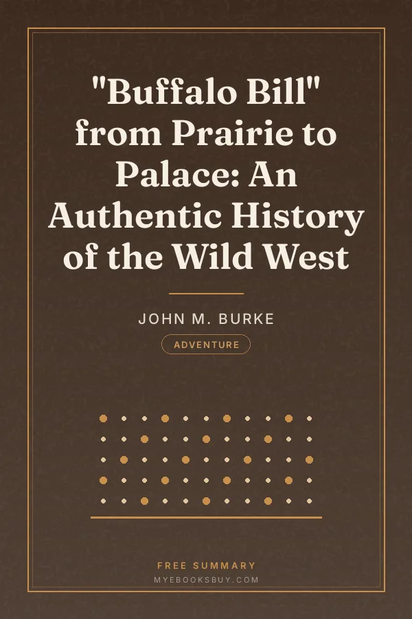 Cover of "Buffalo Bill" from Prairie to Palace: An Authentic History of the Wild West