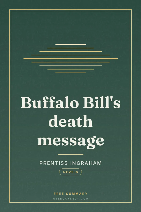 Cover of Buffalo Bill's death message