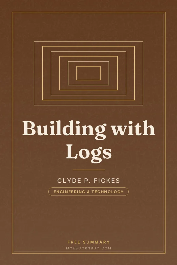 Cover of Building with Logs