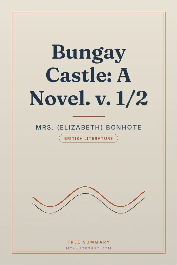 Cover of Bungay Castle: A Novel. v. 1/2