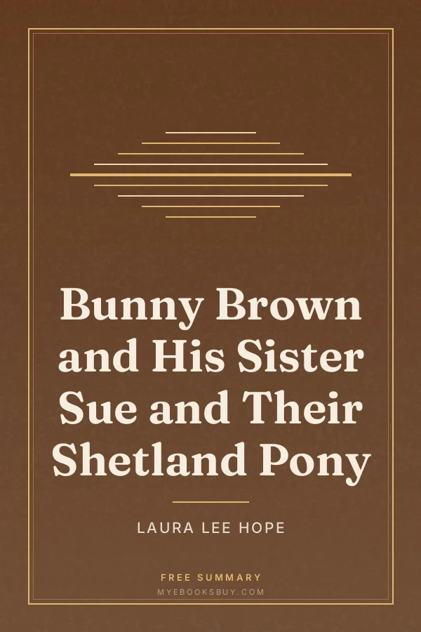 Cover of Bunny Brown and His Sister Sue and Their Shetland Pony