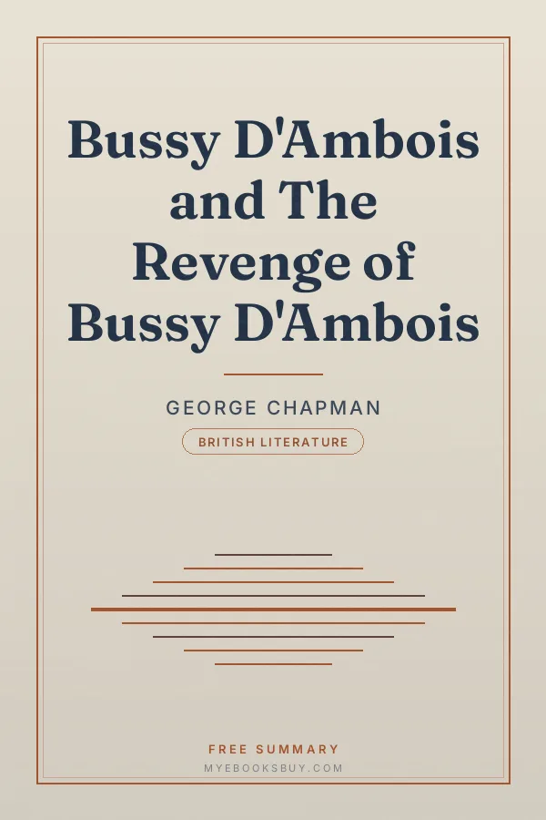 Cover of Bussy D'Ambois and The Revenge of Bussy D'Ambois