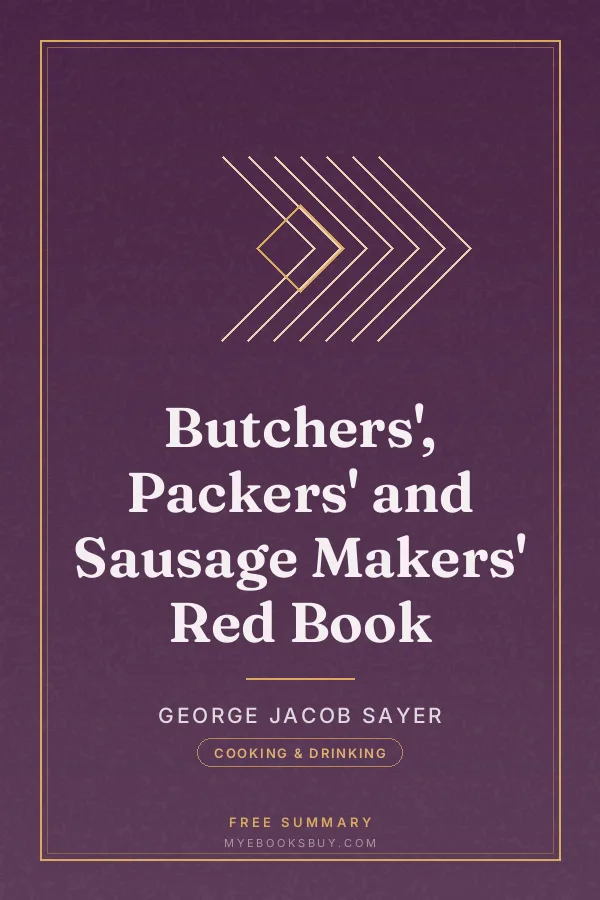 Cover of Butchers', Packers' and Sausage Makers' Red Book